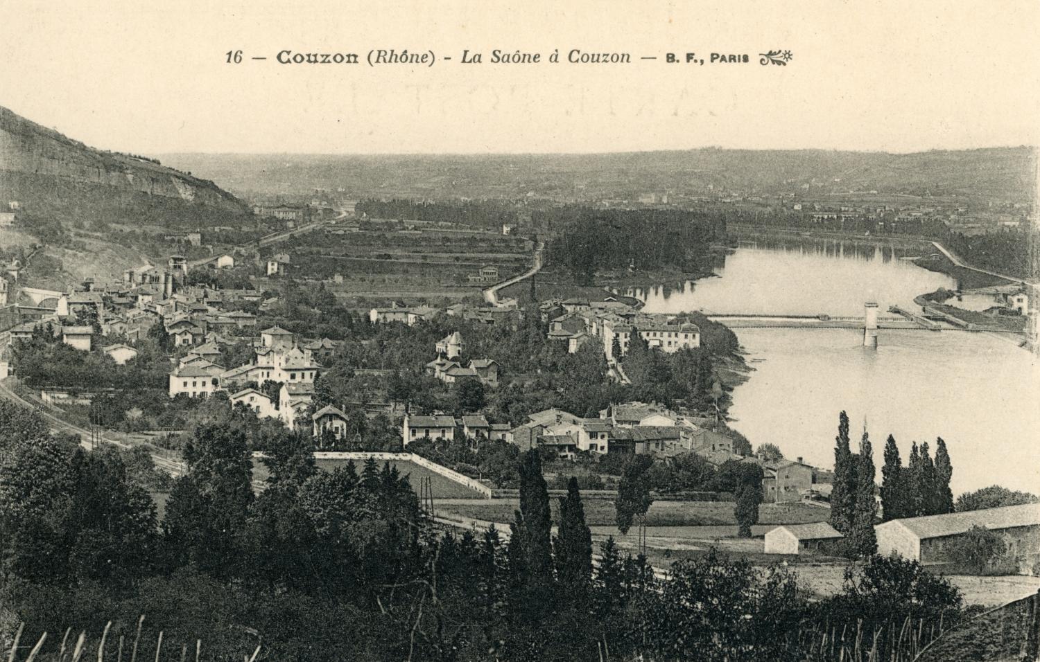 Couzon (Rhône). - La Saône à Couzon