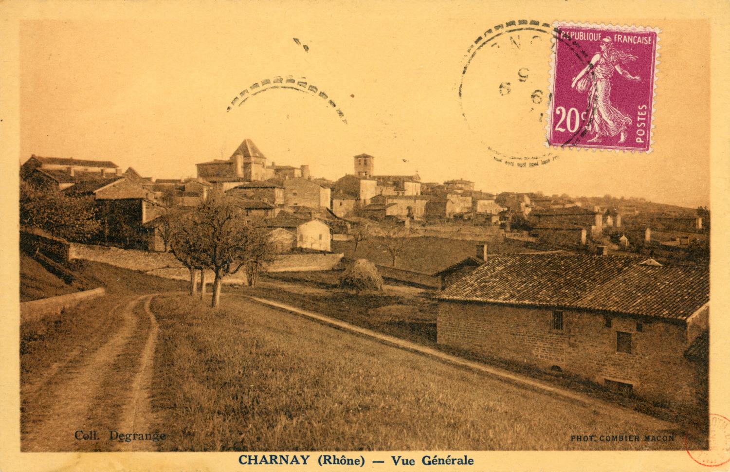 Charnay (Rhône). - Vue générale