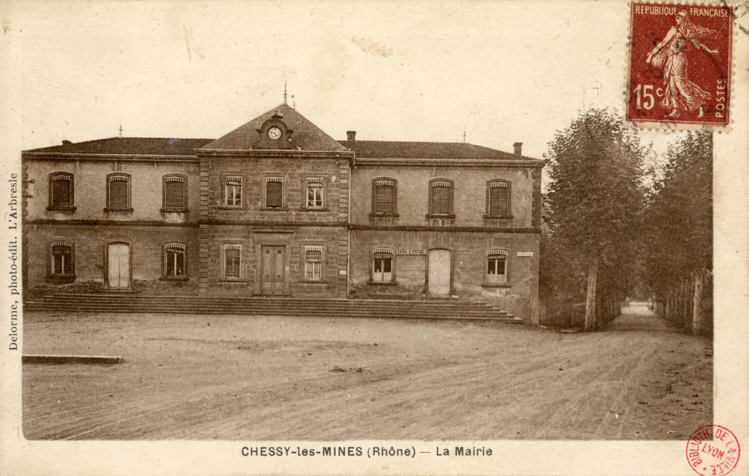 Chessy-les-Mines (Rhône). - La mairie