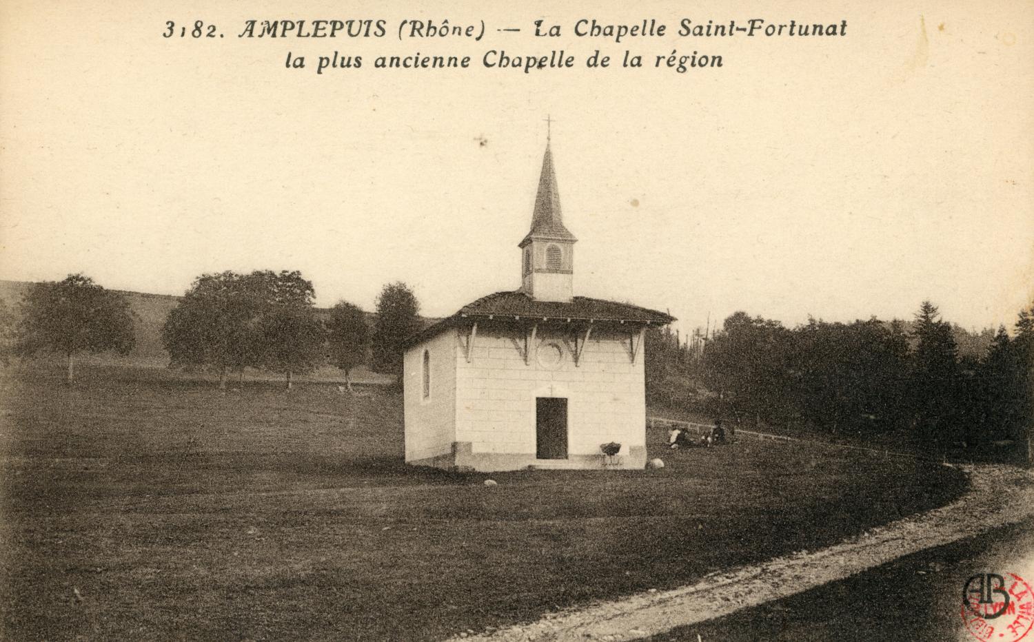 Amplepuis (Rhône). - La Chapelle Saint-Fortunat, la plus ancienne Chapelle de la région