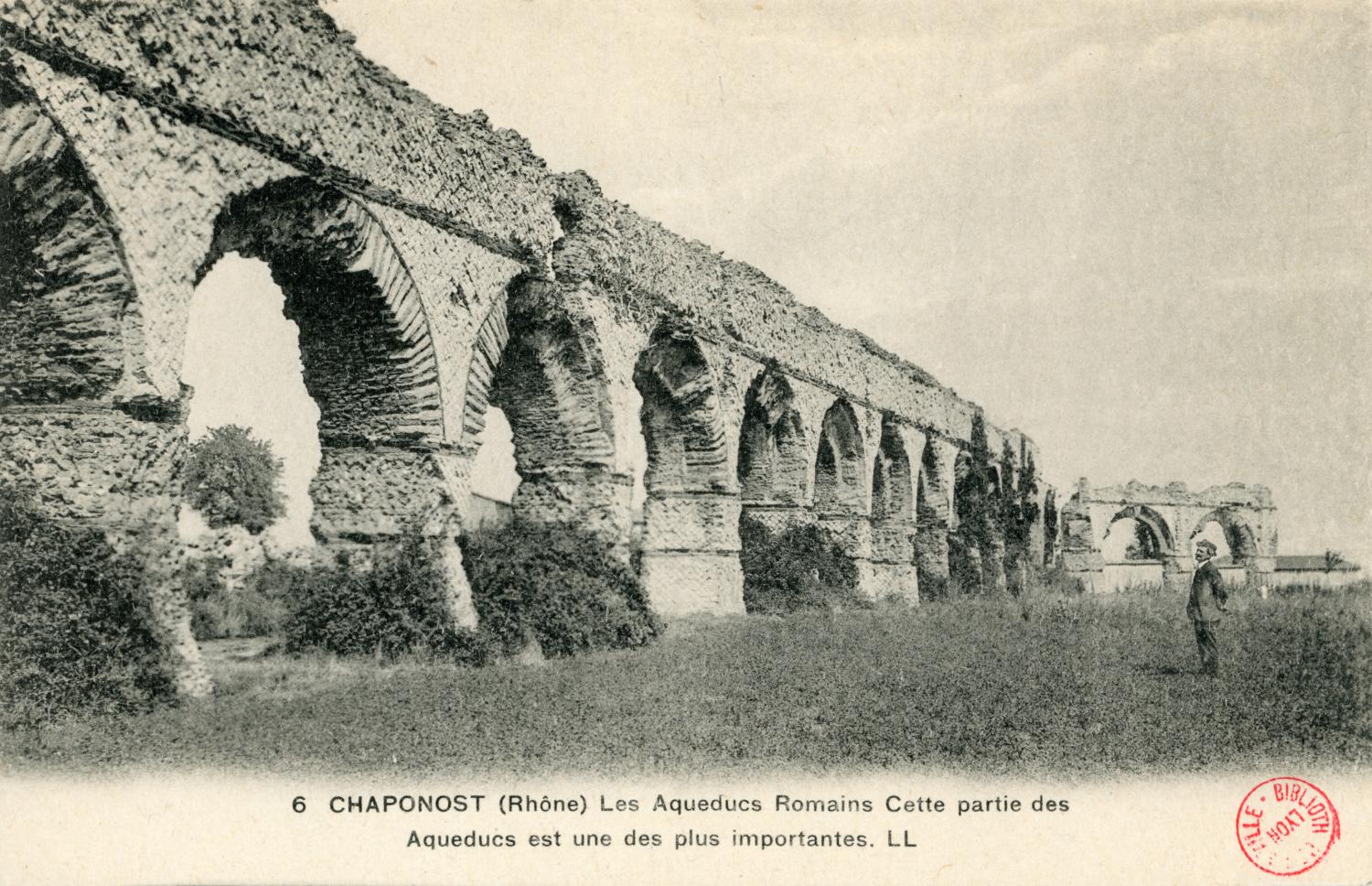 Chaponost (Rhône). - Les Aqueducs romains