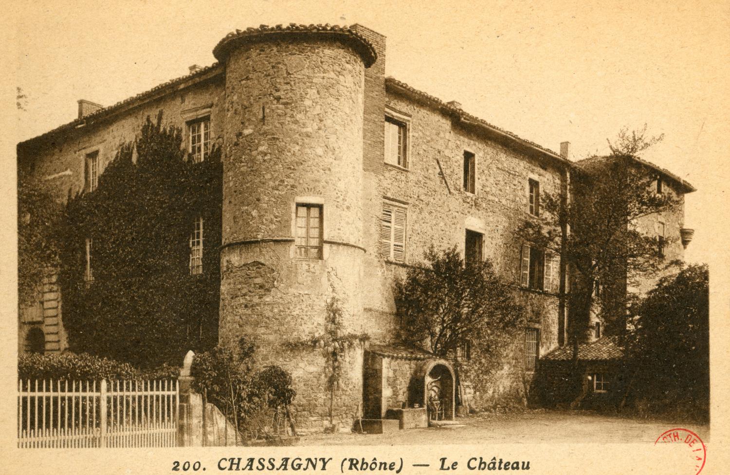 Chassagny (Rhône). - Le Château