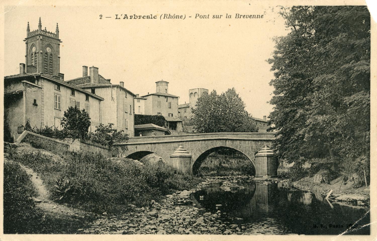 L'Arbresle (Rhône). - Pont sur la Brevenne