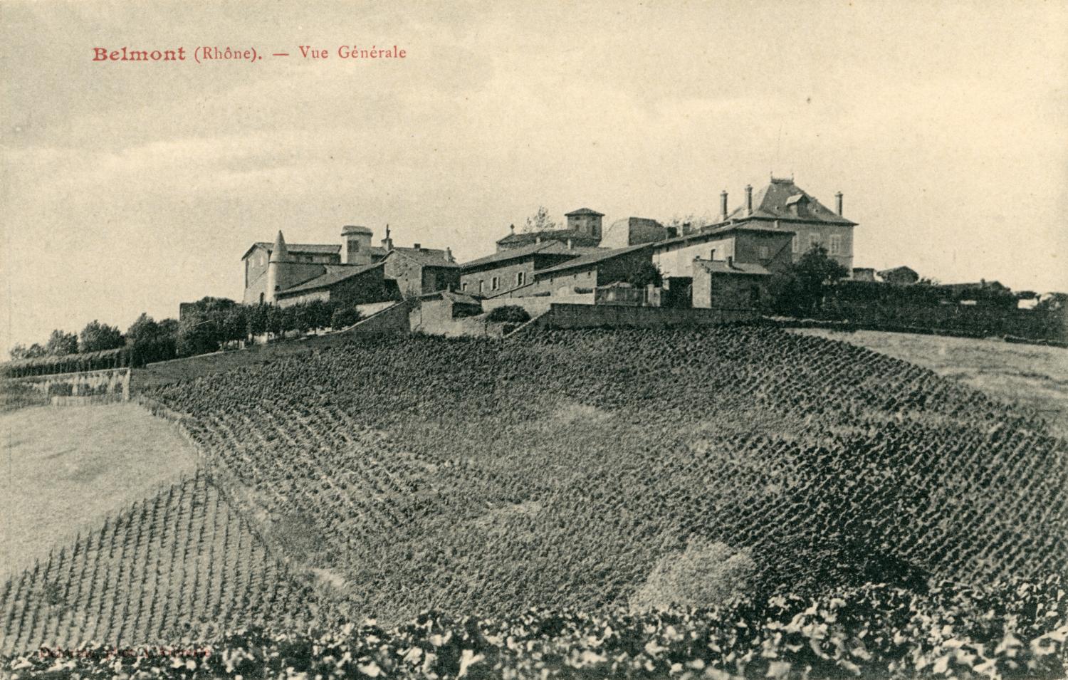 Belmont (Rhône). - Vue générale