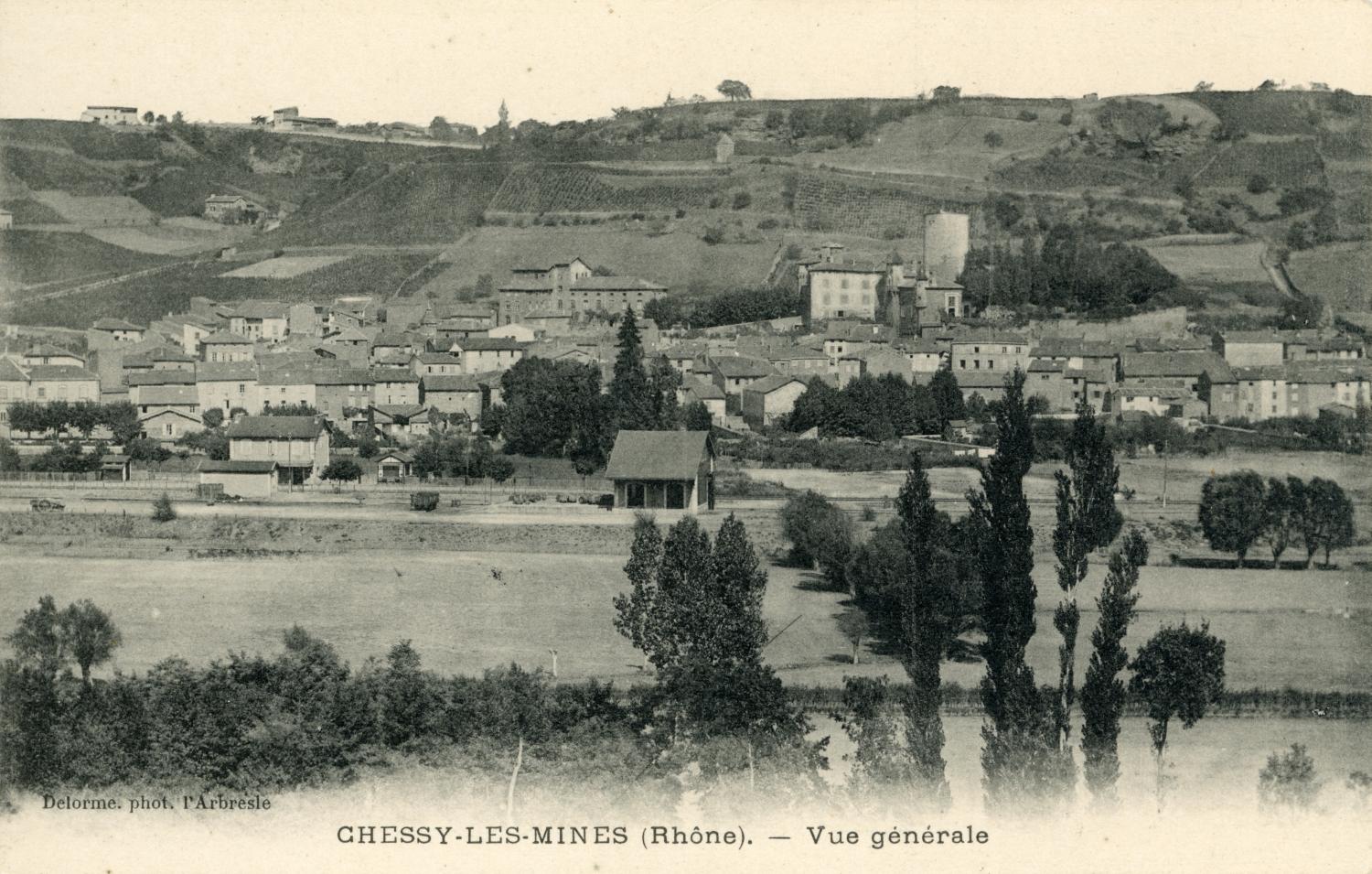 Chessy-les-Mines (Rhône). - Vue générale
