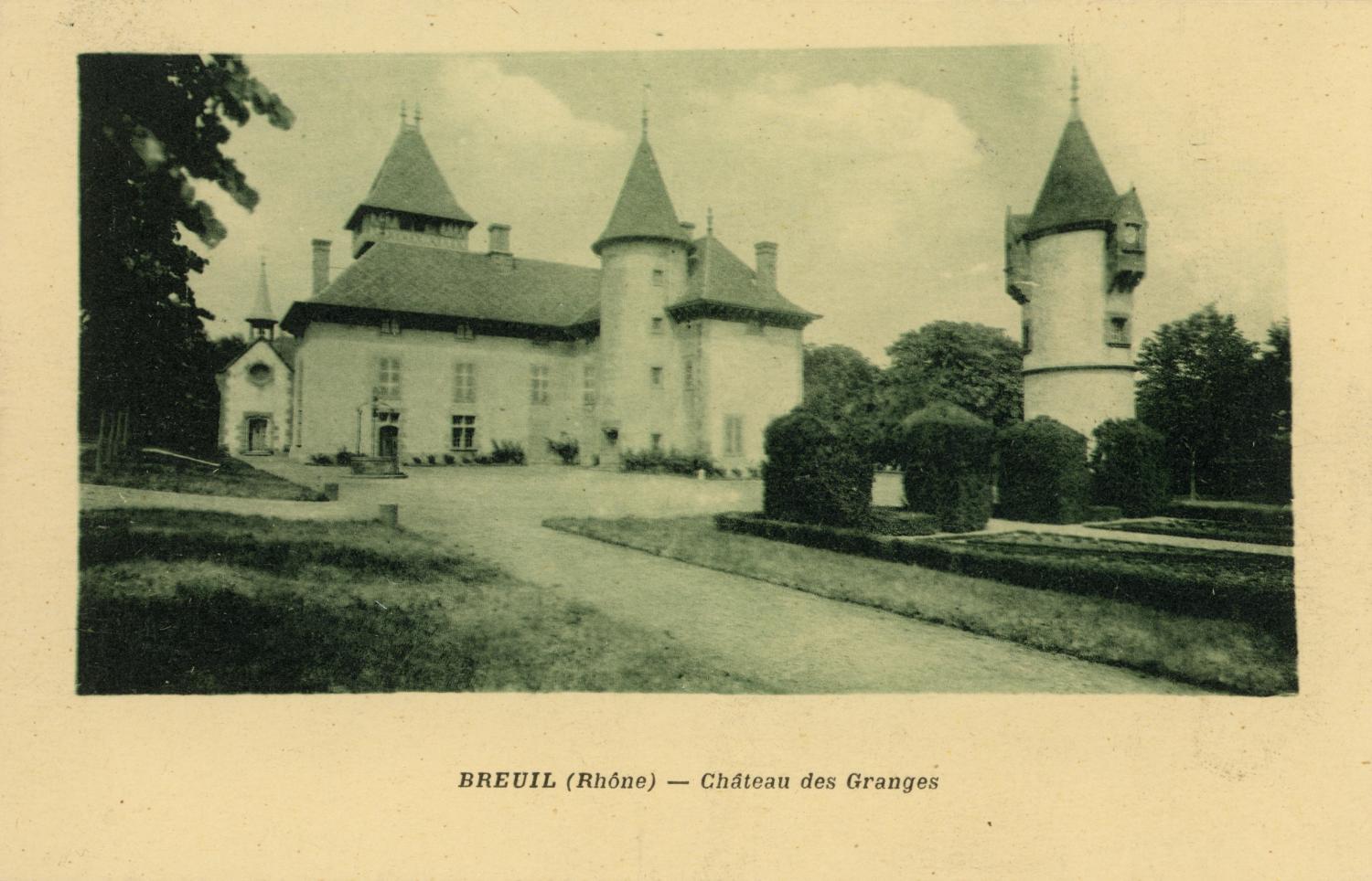 Breuil (Rhône). - Château des Granges