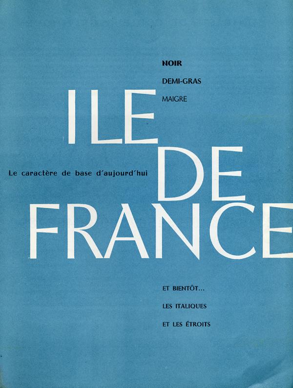  Ile de France. Exemple  n° 1