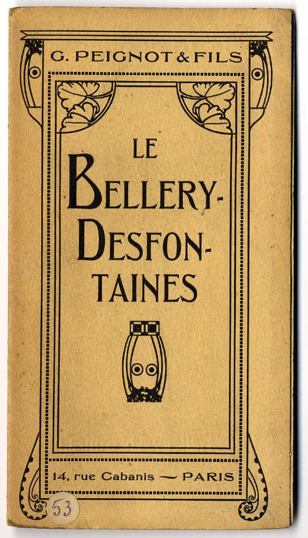  Bellery-Desfontaines. Exemple  n° 5