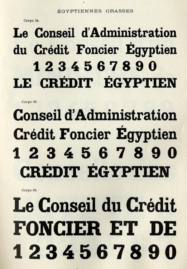  Egyptienne Warnery. Exemple  n° 2