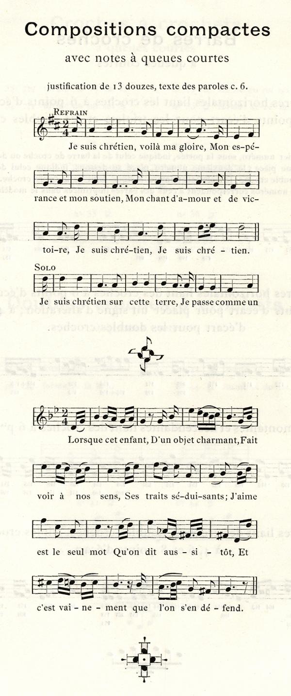  Musique Beaudoire. Exemple  n° 2