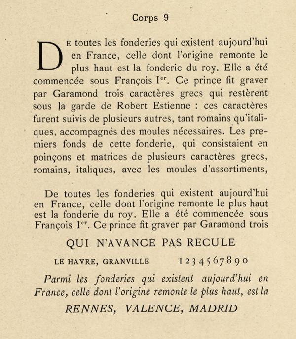  Elzévir français. Exemple  n° 3