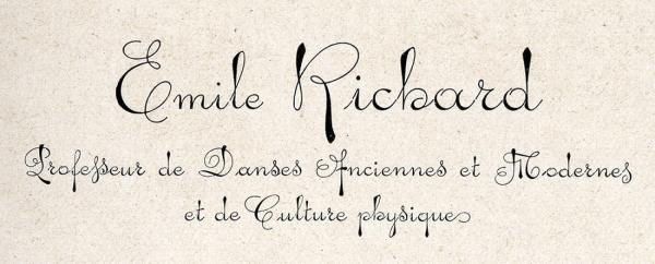  Ecriture parisienne. Exemple  n° 2