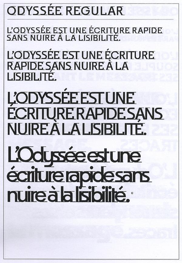  Odyssée. Exemple  n° 2